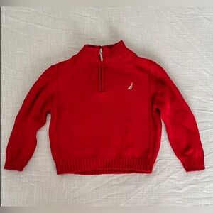 Red Half-Zip Pullover | Nautica | 12-18 Months